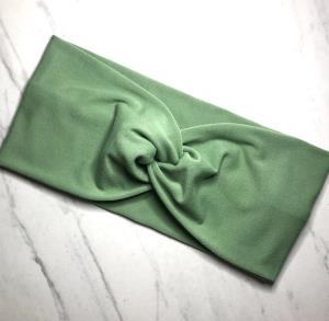 Mom and Me Headband - Sage/Pistachio
