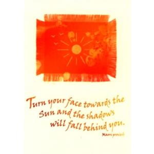 Card - Turn Your Face Towards...