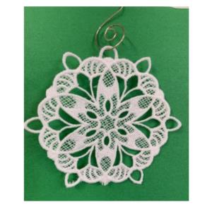 Poinsettia Snowflake