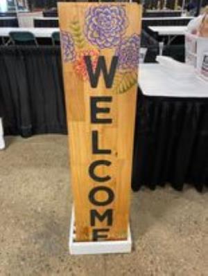 Welcome board
