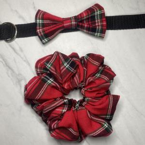 Holiday Plaid Bow