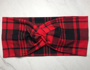 Mom and Me Headband - Buffalo Plaid