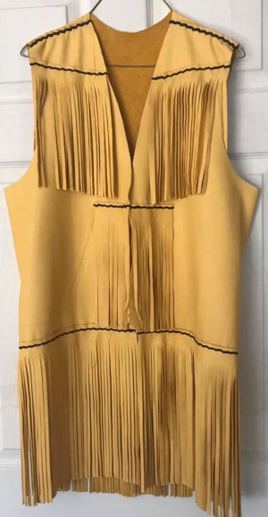 Fringe Leather Vest