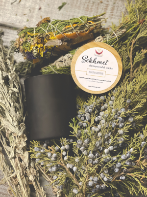 Sehkmet Hand Crafted Luxury Candle 7.5 oz