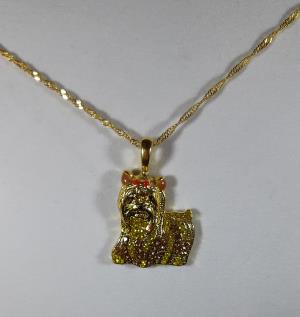 Dog theme necklace