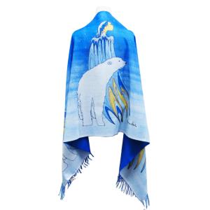 Maxine Noel Mother Winter Art Print Shawl