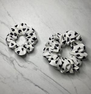 Limited Edition Hearts Print Scrunchie