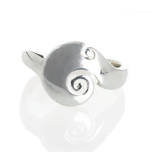 Sterling Silver Spiral Ring (B)