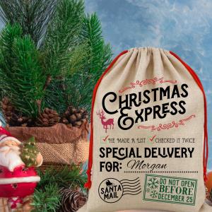 Personalized Christmas Santa Sack