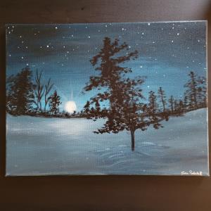 Moonlit Winter