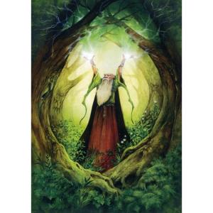 Earth Wizard Card - Kenaf