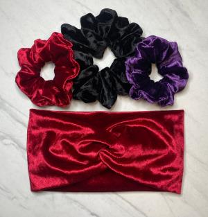 Red Velvet Scrunchie