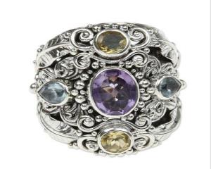 Sterling Silver Butterfly Ring