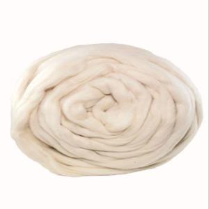 Easy to Spin Cotton Sliver - Sea Island White