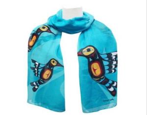 Francis Dick Hummingbird Artist Scarf